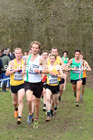 Senior Mens 2022 CAU Inter Counties Cross Country, Prestwold Hall, Loughborough.  Photo: David T. Hewitson/Sports for All Pics